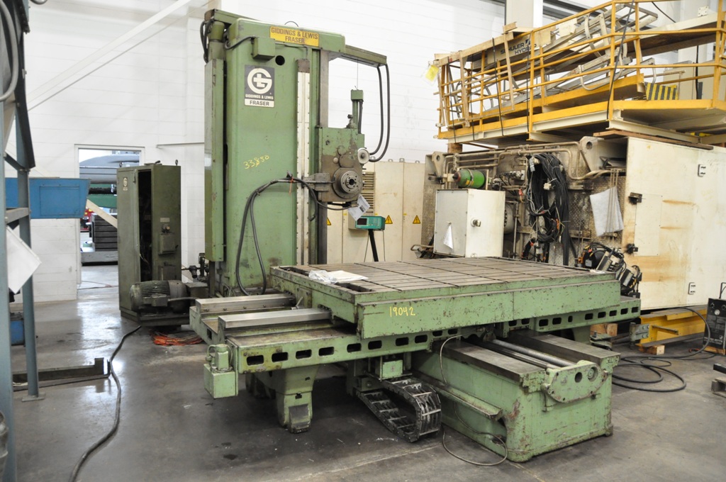 For Sale 5 Giddings Lewis Table Type Horizontal Boring Mill