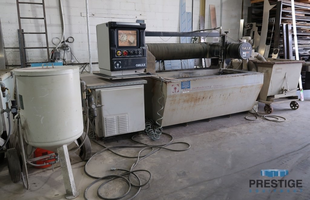 For Sale Omax 2652 Abrasive Water Jet, 30 HP Direct Drive Pump