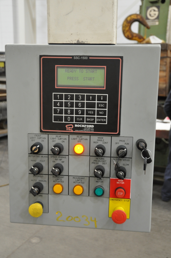 For Sale 150 Ton Pacific Hydraulic Press Locator Online