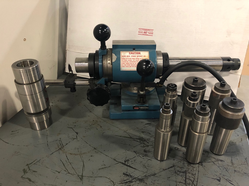 For Sale K O Lee B9825C Air Bearing Fixture with 5C Collet Drawbar