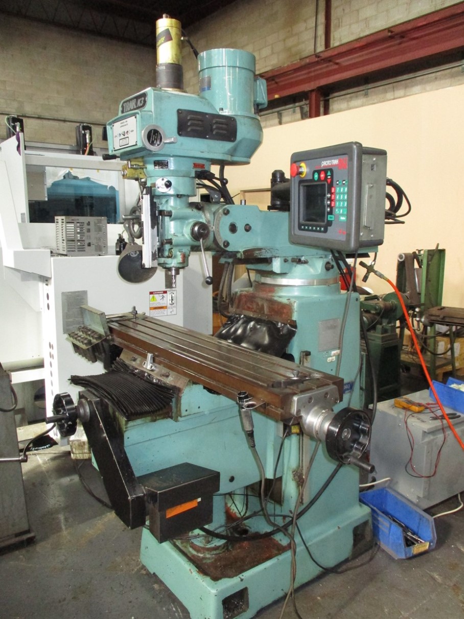 For Sale 10" X 50", SOUTHWESTERN INDUSTRIES TRAK K3, CNC MILL