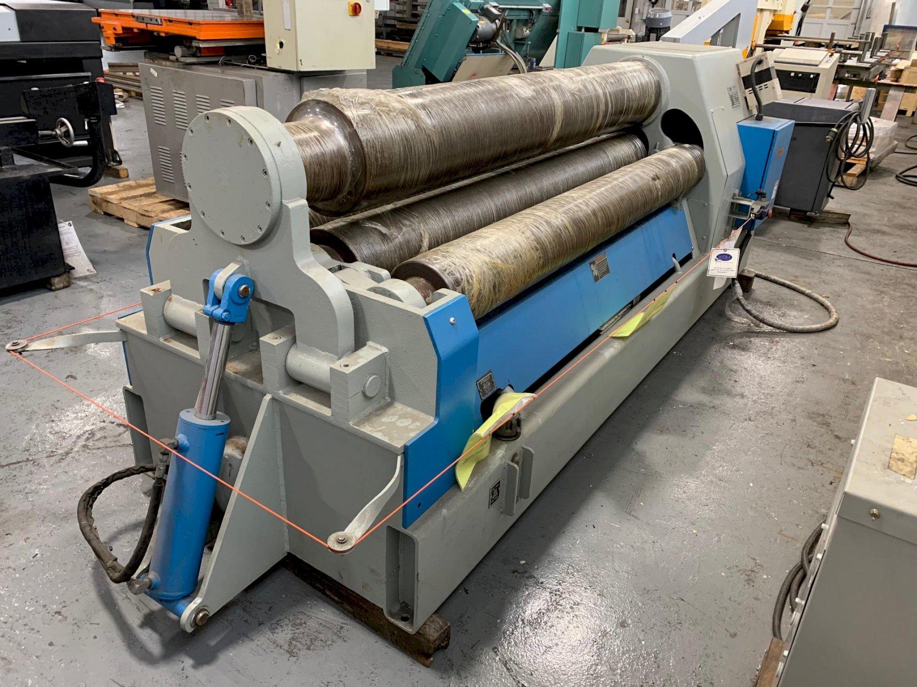For Sale USED WDM 4ROLL HYDRAULIC PLATE BENDING ROLL MODEL 403116.