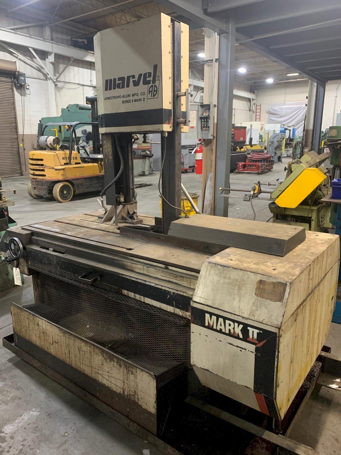 For Sale - USED MARVEL VERTICAL BANDSAW MODEL 8 Mark II, 18” x 22