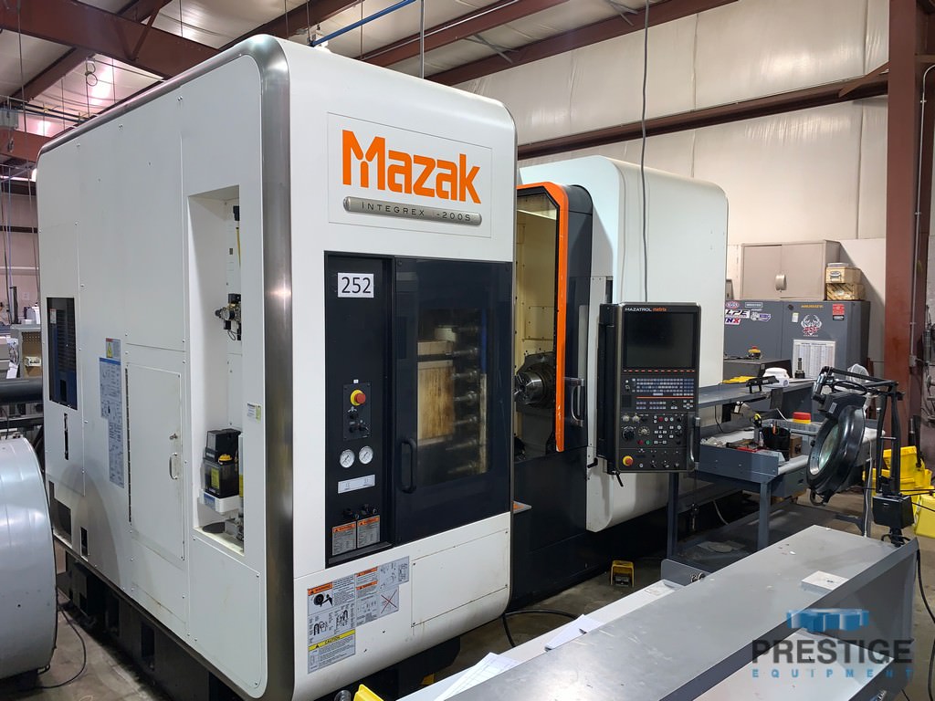 For Sale Mazak Integrex i200S 7Axis, 12,000 RPM Mazatrol Matrix CNC