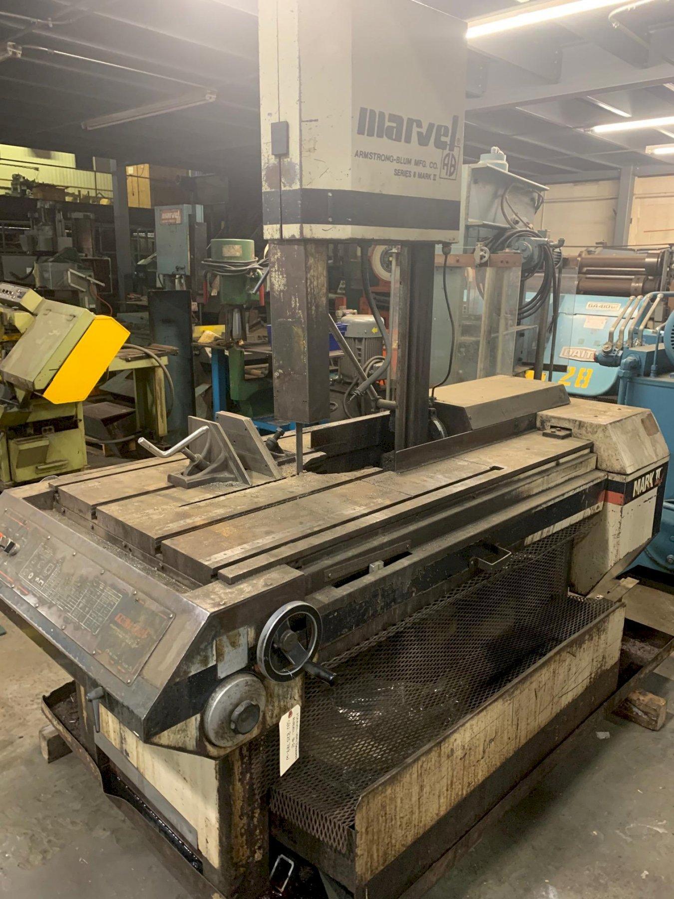 For Sale - USED MARVEL VERTICAL BANDSAW MODEL 8 Mark II, 18” x 22