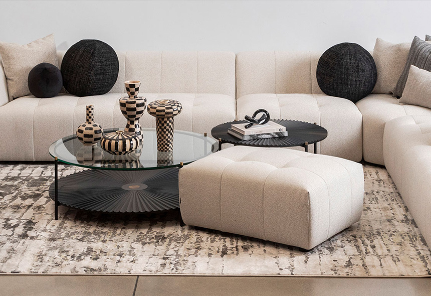 Mesa de centro Acrobat textura