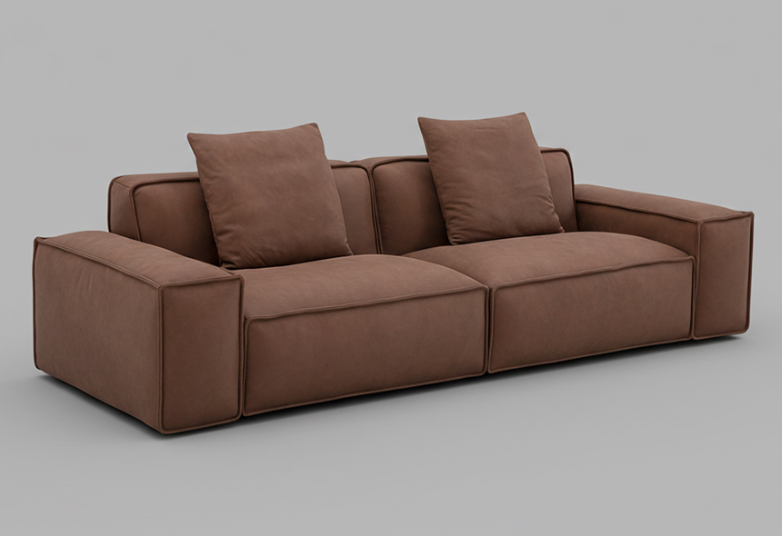 SOFÁ DE CUERO CARTAGO