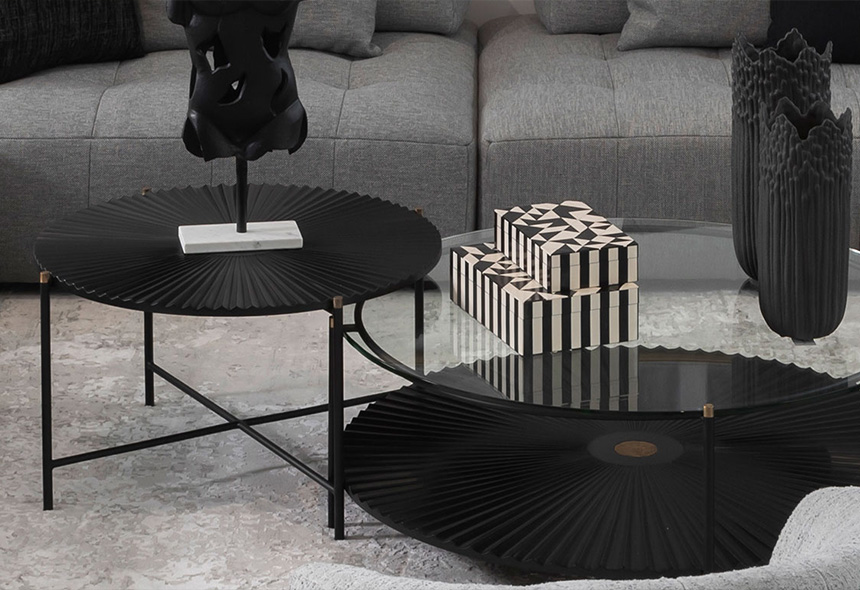 Mesa de centro Acrobat textura