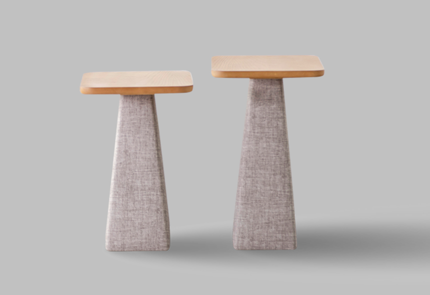 Mesa auxiliar japandi