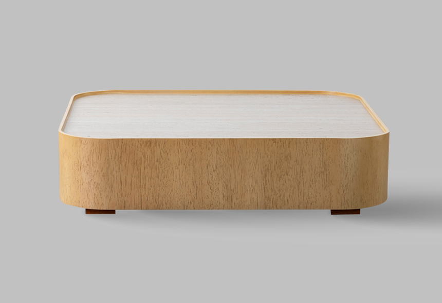 mesa de centro japandi