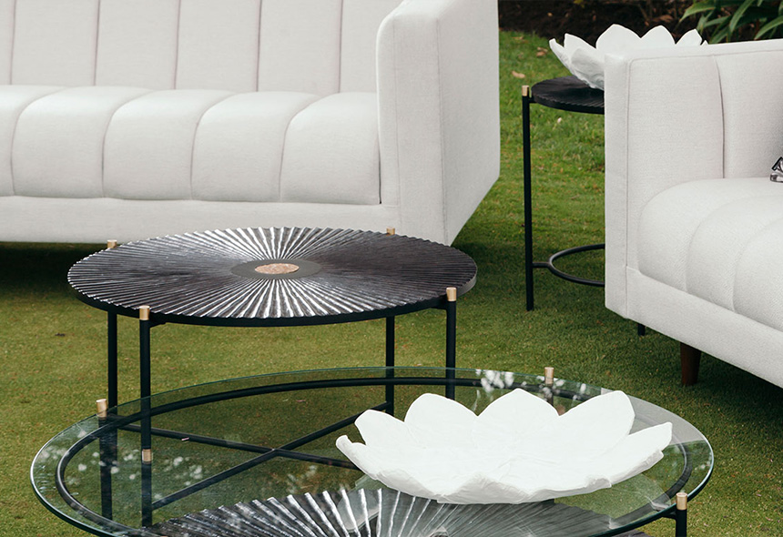 Mesa de centro Acrobat textura