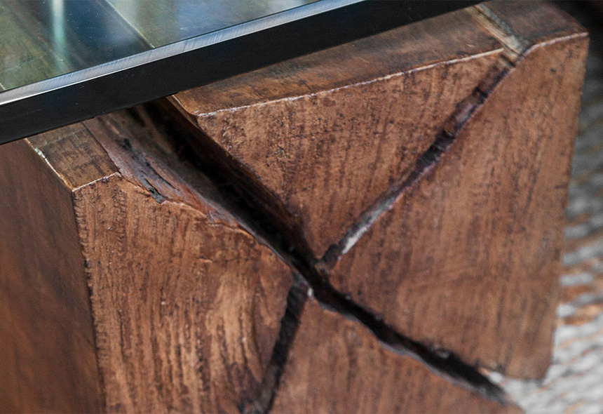 Mesa de centro Vigas