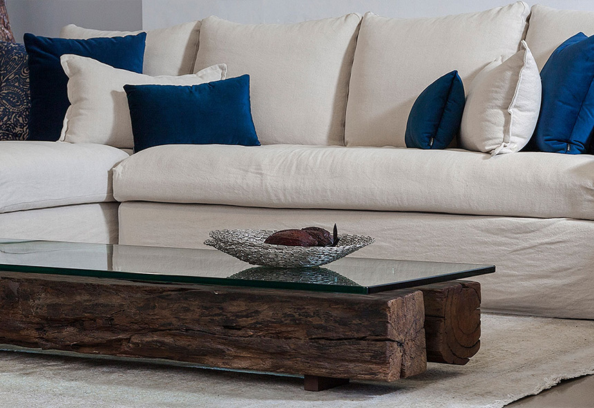 Mesa de centro Vigas