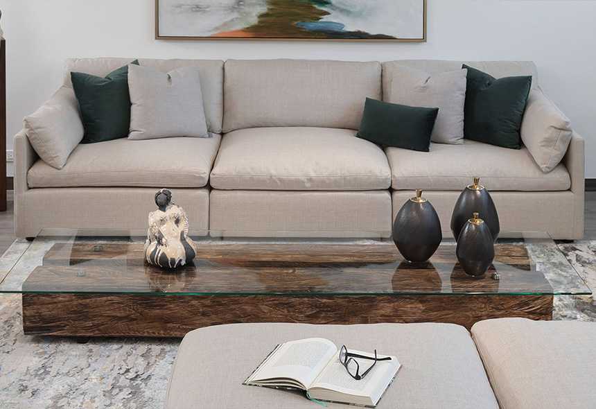 Mesa de centro Vigas