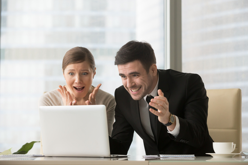 people happy about new website