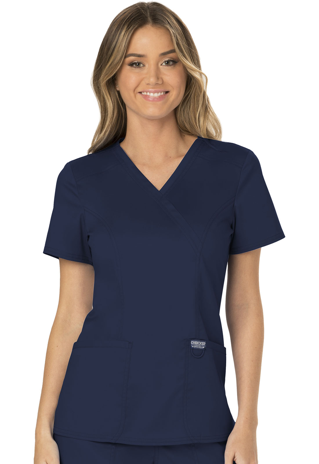 Cherokee WW Revolution Ladies' Mock Wrap Top