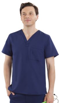 Healing Hands Men's James V-Neck Top