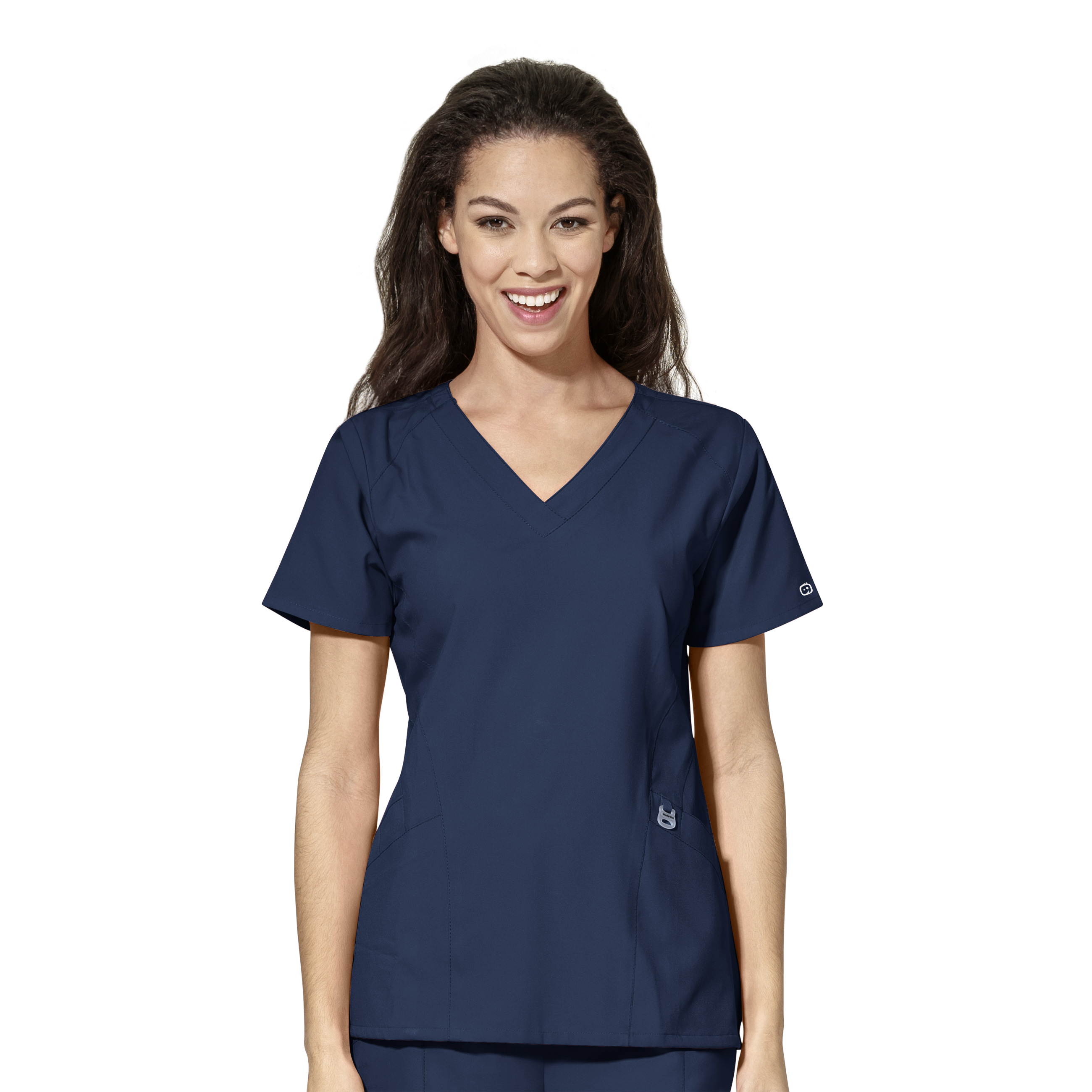 WonderWink W123 Ladies' Stylized V-Neck Top