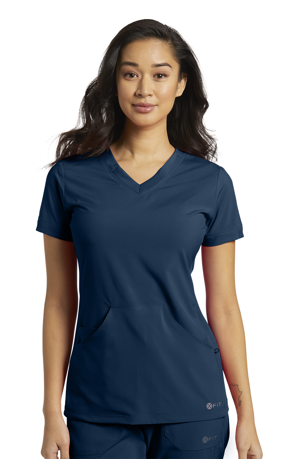 White Cross FIT Ladies' Kangaroo Pocket Top
