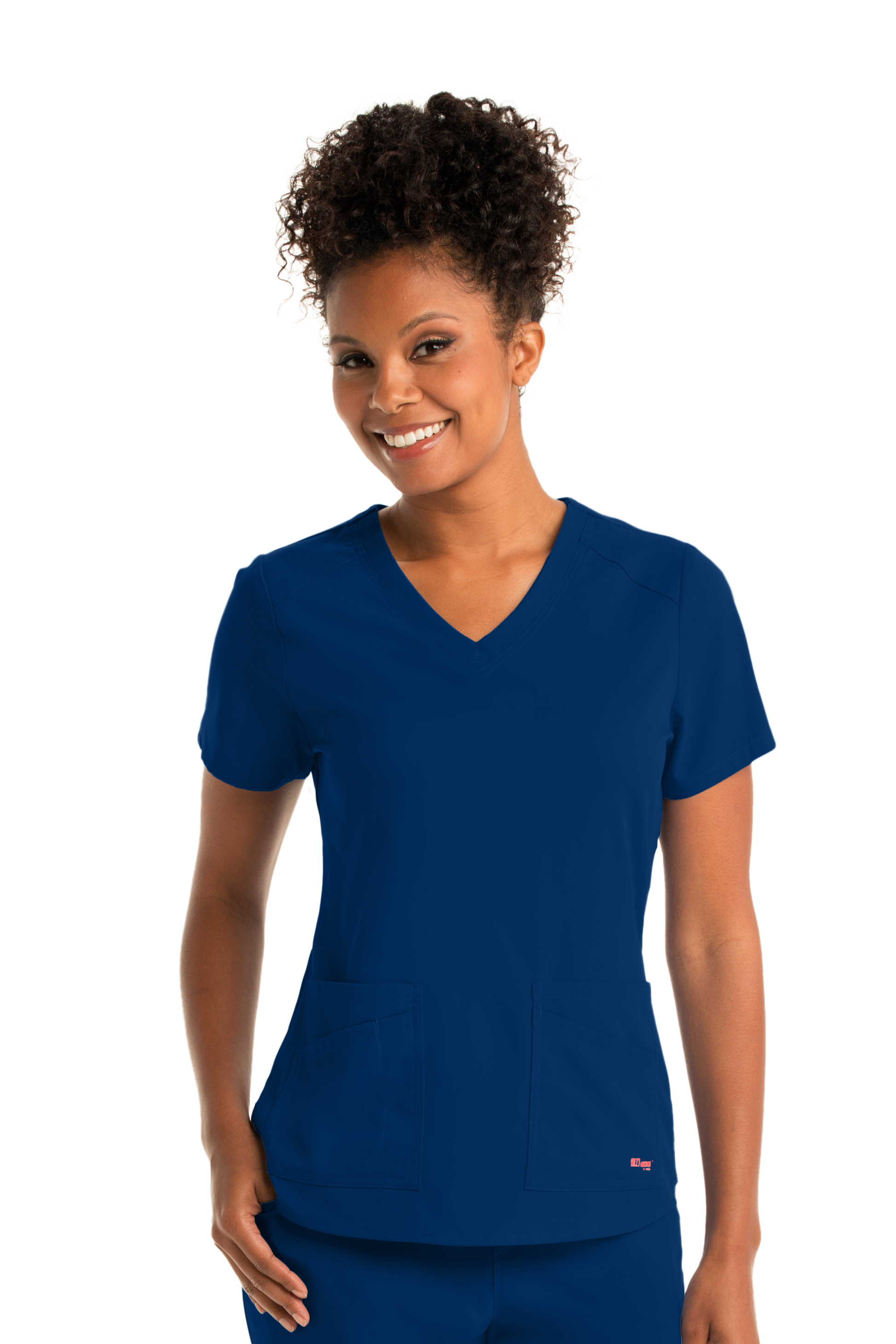 Grey's Anatomy Stretch Ladies' Emma V-Neck Top