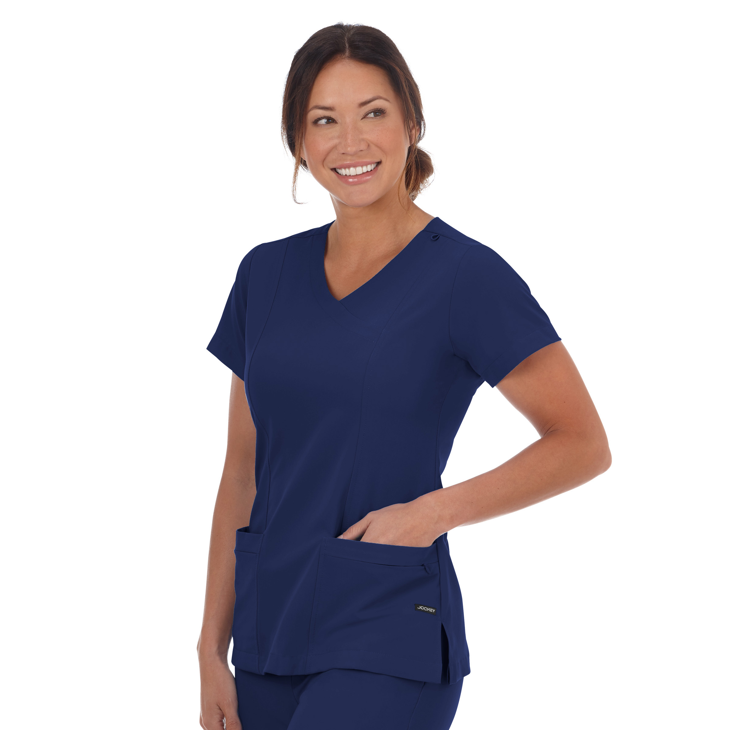 Jockey Ladies' Curves Ahead Mock Wrap Top