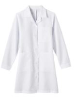 Meta Ladies' Twill White Tablet Lab Coat