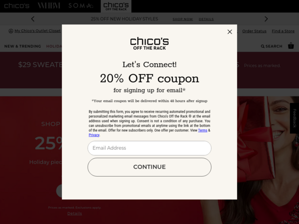 Chico's Off The Rack Deals | Free Shipping on $100+ Purchases. | Chico ...