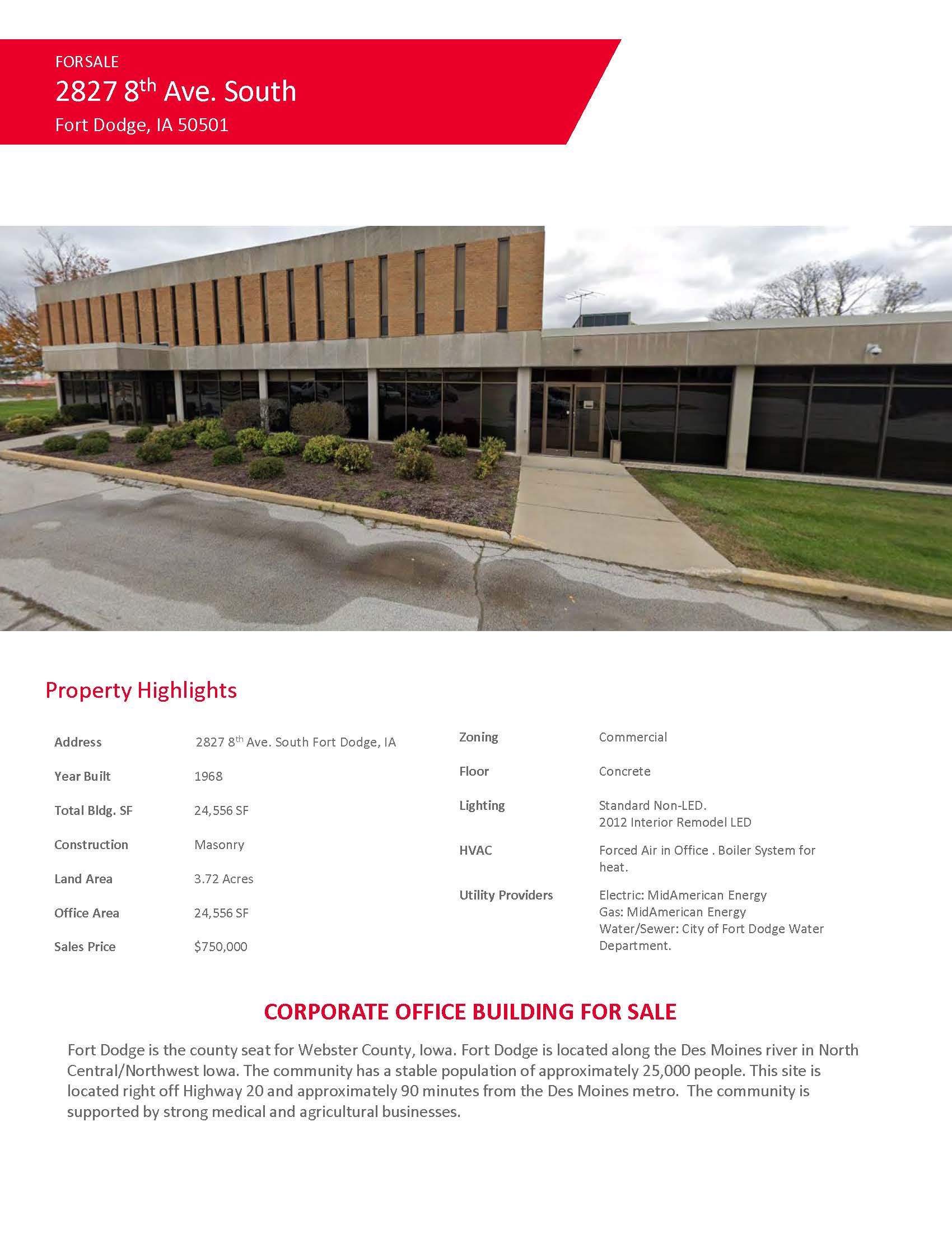 Greater Fort Dodge Growth Alliance Available Buildings