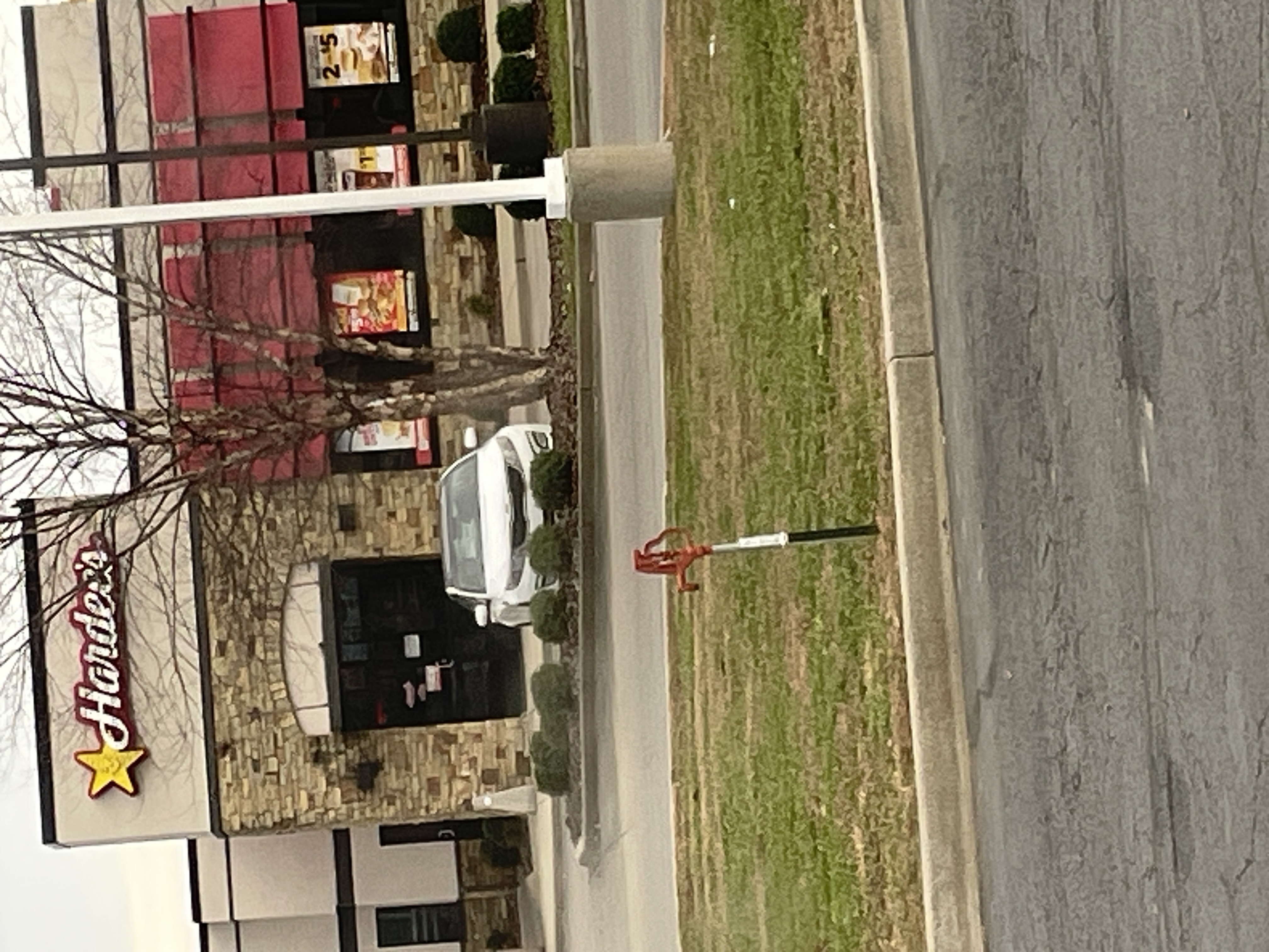 Hardee’s parking lot  image