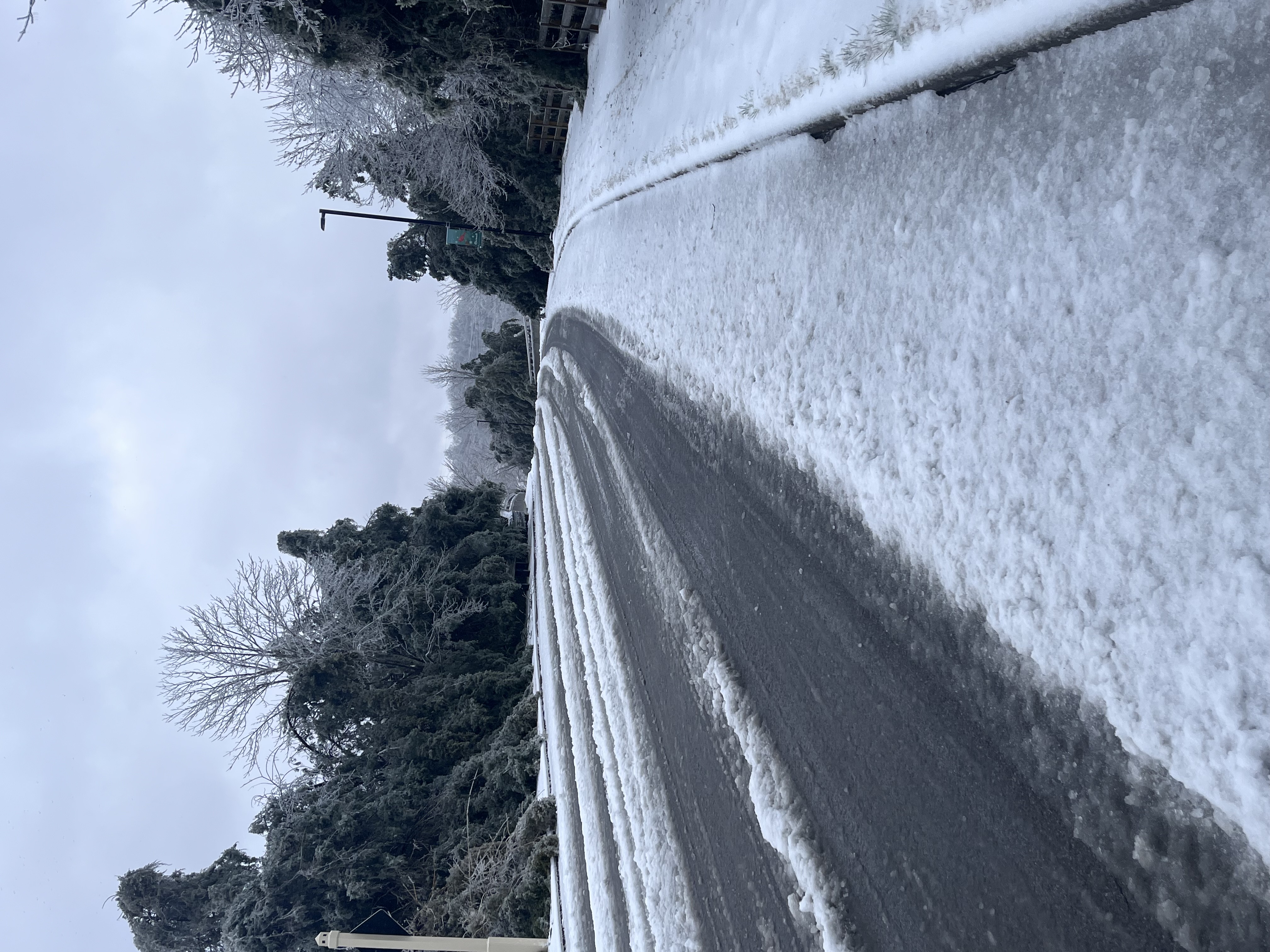 Big hill into traffic  image