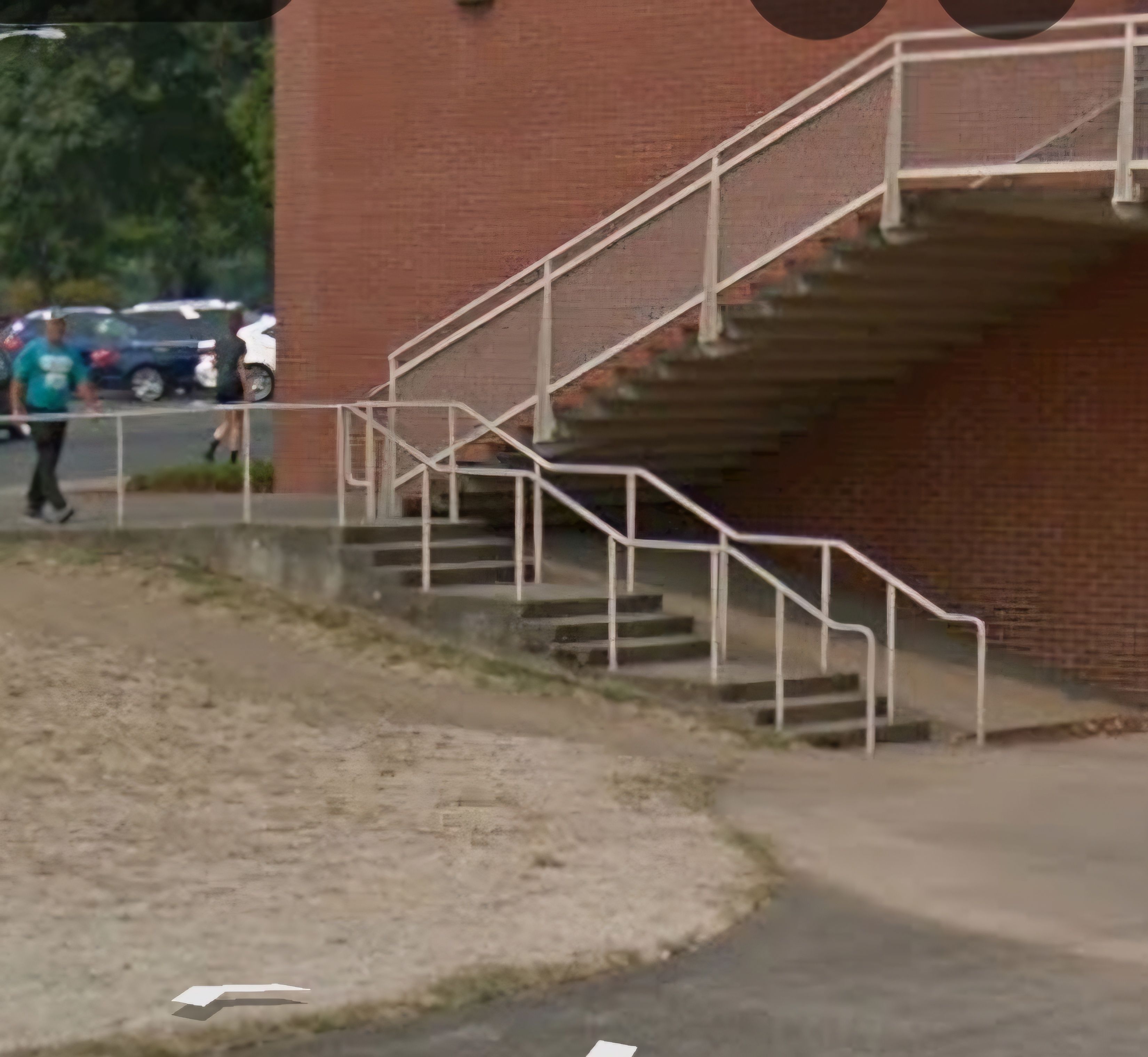 Triple 3 stair kink rail image