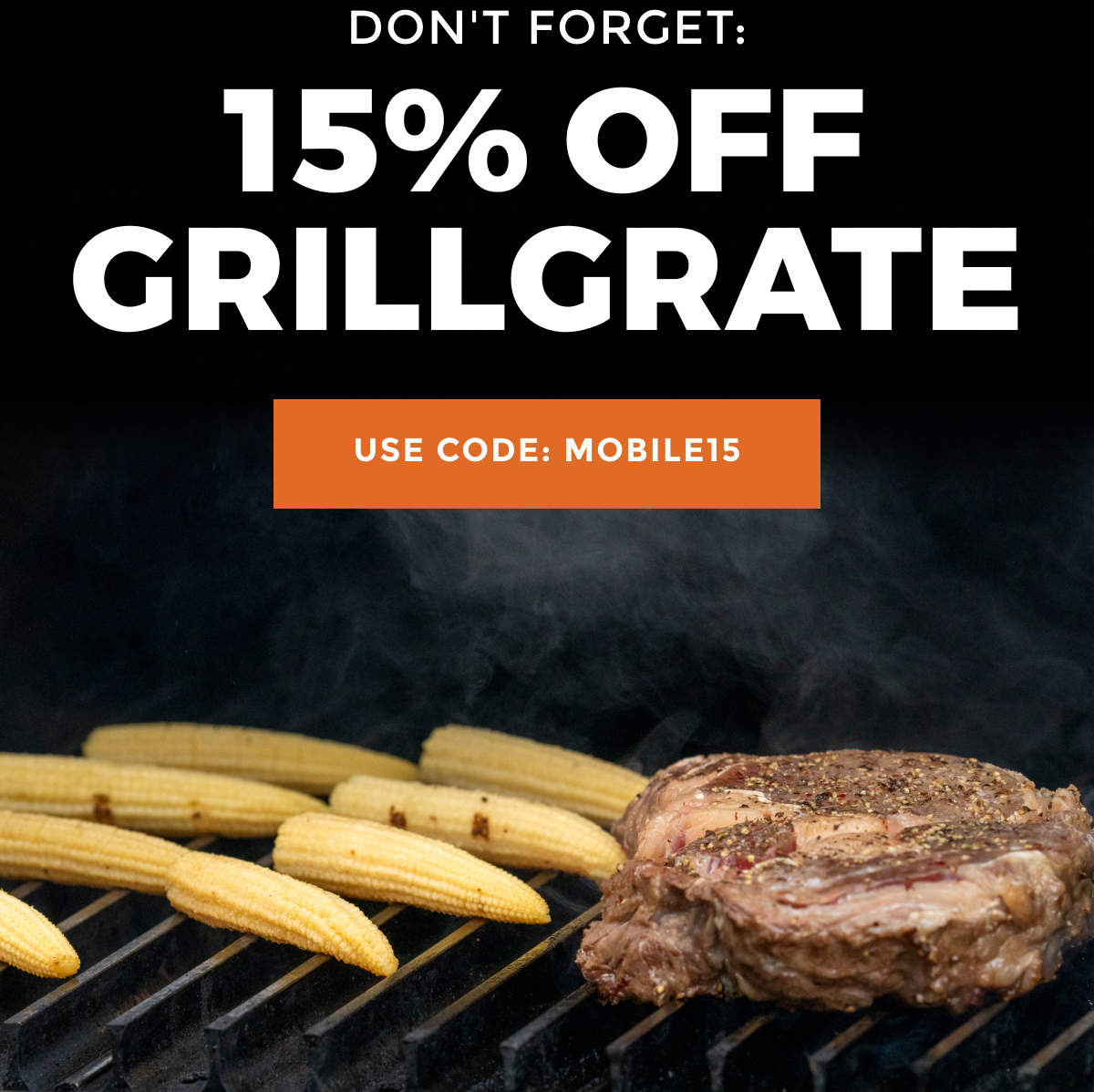 Your 15 Off is Waiting! Grill Grates