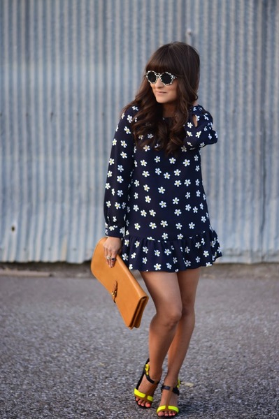 Summer Mini Mod, Summer, Mini, Floral, Neon