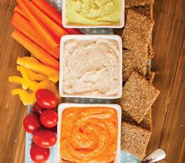 Roasted Red Pepper and Chickpea Dip