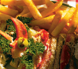 Lobster Club Sandwich