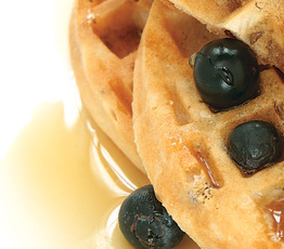 Blueberry Waffles
