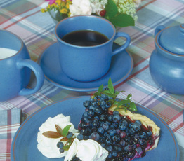 Blueberry Glace Tart