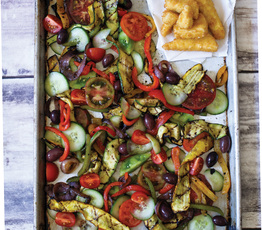 Grilled Greek Salad