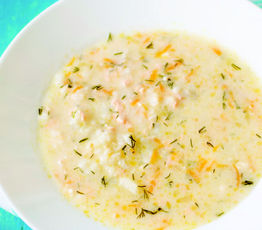 Smoked Yukon Gold Potato Chowder