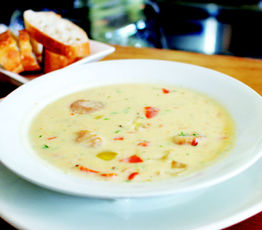 Award-Winning Smoked Seafood Chowder