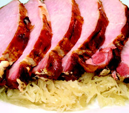Roasted Pork and Saurkraut