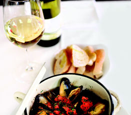 Steamed Mussels
