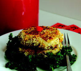 Dungeness Crab and Sablefish Cakes