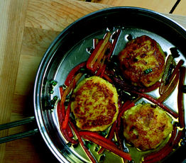 Fish-Leek Cakes