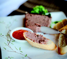 Duck Liver Pate with Toast Points