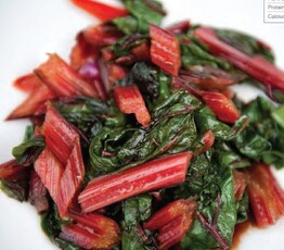 Swiss Chard with Balsamic Vinegar