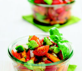 Tomato Avocado Summer Salad
