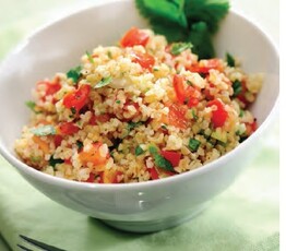 Bulgur salad with Mint