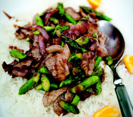Beef and Asparagus Stir-Fry