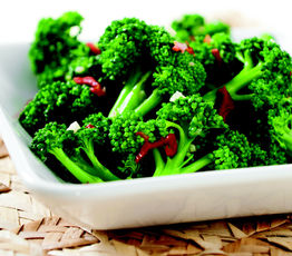 Broccoli with Sun-Dried Tomato